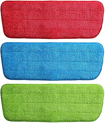 Microfiber replacement chopping head covering - 3 -piece (several colors).. DIAYTAR NIGERIA: Where every click leads to affordable purchases delivered promptly to your door.