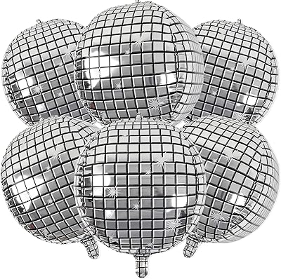 Mirror Balloons 6 Disco Metal Balloons for Festival Decorations for years.. Shop for less and receive more with DIAYTAR NIGERIA's expansive e-commerce platform and nationwide delivery.