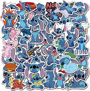 A set of 50 parts of Lilo and Stitch Cato waterproof vinyl stickers for water bottle, laptop, mobile phone, skateboarding and laptop with a beautiful and modern design for children, adolescents and girls.. Nigeria's most loved e-commerce platform delivers affordable shopping solutions to your doorstep.