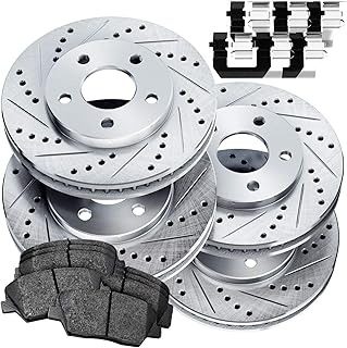 Kit of front and rear brake rotors Power Sport, Ceramic brake plates and brake rotors, for Lincoln MKZ 2013-2016 and Ford Fusion 2014-2020.. Quick delivery. Quality products. Great deals. That’s DIAYTAR Nigeria.