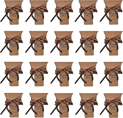 20 pieces of bend on horseback carrier for wedding gifts, rustic festive decoration, mini horse shoes with label, western festive decorations, set of horseshoe for crafts, suspended decorative ornaments, return gifts.. DIAYTAR NIGERIA: Revolutionizing how Nigerians shop with affordable prices and prompt delivery services.