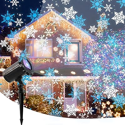 Outdoor Light Light Exterior LED Outdoor Snow Flocon Projector.. DIAYTAR NIGERIA makes quality accessible with our affordable prices and dependable delivery service.