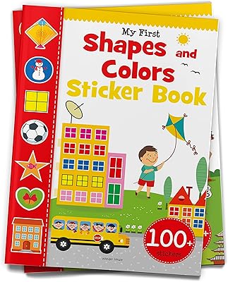 My first book of shapes of shapes and colors: an exciting book of stickers with 100 stickers.. DIAYTAR NIGERIA redefines convenience with our diverse marketplace and affordable nationwide shipping.