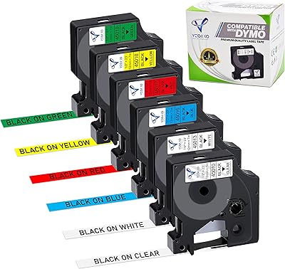 Vigexo D1 labels ribbon, 6 parts, 12 mm with demonstration label.. Discover a world of affordable shopping with DIAYTAR NIGERIA's vast marketplace delivered to you in days.