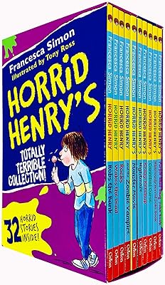 Horrid Henry's Totally Terrible Collection Box of 10 pounds by Francesca Simon (32 completely nasty stories and 2 books of completely brilliant jokes).. DIAYTAR NIGERIA makes online shopping accessible to all with budget-friendly prices and reliable delivery.