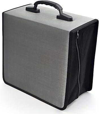 ALAVES XFX CASE FOR CD, Storage support for DVD, capacity of 432 GB, Sustainable protective storage bag with zipper for movies, storage bag for movie organizer for car, house, office, travel (capacity of 432 GB, gray).. DIAYTAR NIGERIA: Where every purchase is affordable and delivery is always within a week.