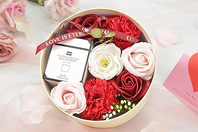 Kickfly Flower Flower Flower Cabinet Artificial Flowers Shower Savon For Petal Flower Flower Hands Sevected Candles for Valentine's Day, Mother's Day, Birthday, Party and Decoration of the House.. Get unbeatable value on every order with DIAYTAR Nigeria.