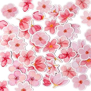 Awaiki 225pcs Mini Sakura Scrapbook stickers to decorate scrapbook, notebook, laptop, suitcase, calendars (5 boxes x 45pcs).. Your complete marketplace solution, DIAYTAR NIGERIA offers unbeatable value with delivery within the week.