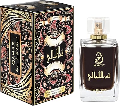My qamar al Layali perfume perfume of Arabiyat Eau de Parfum for Unisex, 100 ml.. DIAYTAR NIGERIA: Where every shopping need is met with affordable prices and timely delivery.