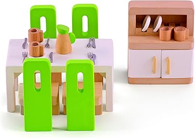 Set of Hippe Wooden Home Furniture For Dining Room.. Shop the smart way with DIAYTAR Nigeria — fast delivery, affordable everything.