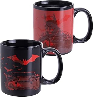 Batman thermal change cup, 300 ml, Ceramic Ceramic Cup DC Comics.. Shop smarter with DIAYTAR Nigeria — affordable prices and a wide product range delivered in just 5 to 8 days.