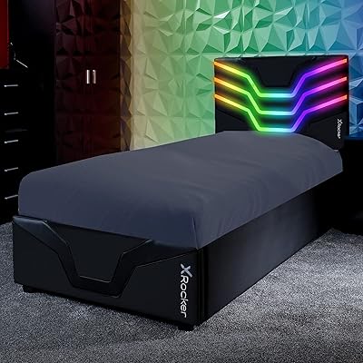 Double X-Rocker playbed with Icosmos I new Motion LED ICO ICO IS LID IS SOLD WOOD BODS WITH BED BOD LIGHT LIGHT, COLOR NOL.. Transform your online shopping experience with DIAYTAR NIGERIA's affordable and diverse marketplace.
