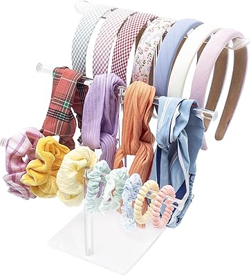 Acrylic strip organizer support at 3 levels, organizing support for transparent hair accessories, display of hair fasteners, transparent hair hoop for necklaces and t -shaped bracelets.. Discover shopping reimagined with DIAYTAR NIGERIA's extensive catalog and 5-8 day delivery service.