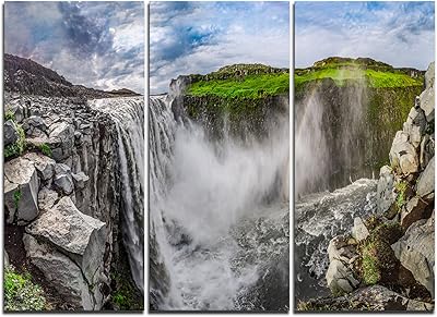 Wall art printed with the image of the landscape of tatras lakes, tilted, designed by an artist, 36x28 " - 3 panels.. Experience the convenience of online shopping with DIAYTAR NIGERIA's reliable 5-8 day delivery service.