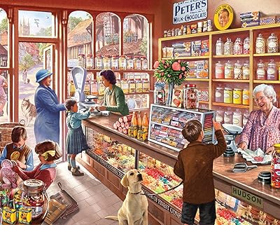 Puzzle white mountain puzzles old candy store 1000 pièces.. DIAYTAR NIGERIA brings affordable shopping to your fingertips with reliable delivery in less than 8 days.