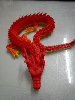 Flexible Chinese Dragon Printed in 3D by 3dreams4u/Interior decoration/Children's gift.. DIAYTAR NIGERIA: Your trusted e-commerce partner with extensive product choices and affordable delivery.