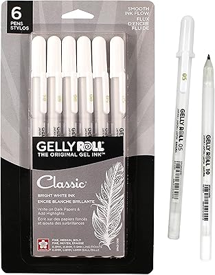 Stylo Sakura Gelly Roll Classic 88 28 Bank 6 Pièces.. DIAYTAR NIGERIA makes luxury accessible with our affordable prices and dependable delivery service.