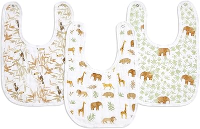 Soft and absorbent baby bibs Aden & Anais Essentials, 100 % cotton muslin, adjustable for boys and girls, 3 pieces.. Explore a world of choices with DIAYTAR NIGERIA's vast catalog and budget-friendly nationwide shipping.