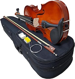 Violin 4/4 Glossy Sunset full size in high quality hard wood with rigid case, colophane, bow, additional string game. (Glossy Sunset).. DIAYTAR NIGERIA connects Nigerians with quality products at affordable prices, delivered in 5-8 days nationwide.