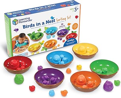Learning Resources N.A. Nest Sort of bird sorting, 36 pieces, Fine motor skills.. Order today, receive in days — DIAYTAR Nigeria makes it possible.