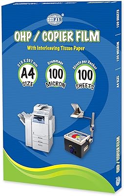 FIS OHP copy films/100 sheets, A4 format (210 x 297 mm), 100 microns - FSFM210X297P.. Home to endless choices and pocket-friendly prices — DIAYTAR Nigeria.