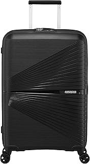 4 -wheeled Airconic travel bag, black, one size, ultra light: 7 pounds only for Spinner 77.. DIAYTAR NIGERIA: Where countless products meet affordable prices and reliable nationwide shipping.