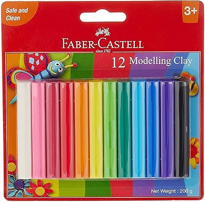 Fiber-Castell modeling paste 200 g, 12 colors x 16.5 g.. Experience the ease of one-stop shopping with DIAYTAR NIGERIA's diverse catalog and nationwide delivery.