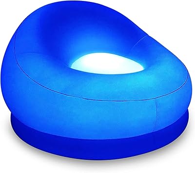 Air Candy City design inflatable chairs perfect for inner and outdoor use.. With DIAYTAR Nigeria, shopping online is easy, affordable, and fast.