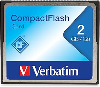Compactflash Verbatim memory card, 2 GB, black, model number: 47012.. Your everyday shopping solution, DIAYTAR NIGERIA offers variety and value delivered within 8 days.