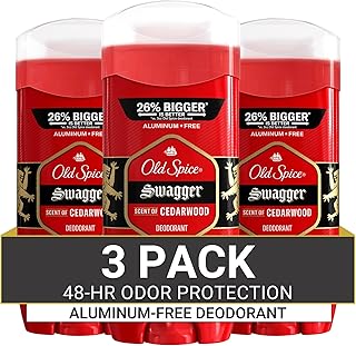 Deodorant for men without Old Spice aluminum, Swagger perfume, 107 g, pack of 3.. Your everyday shopping companion, DIAYTAR NIGERIA offers unbeatable value with nationwide delivery.