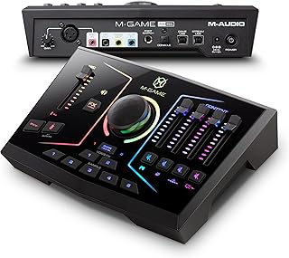 USB M Game audio mixer with 2 entries, 1 XLR input, integrated sampler, customizable RPG LED and software control - Black.. DIAYTAR NIGERIA promises affordability and variety with every purchase, delivered in 5-8 days.