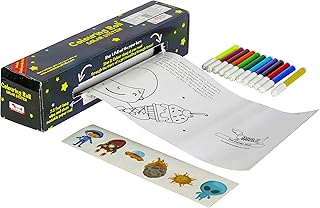 Reusable coloring roll - Educational toy of the solar system for children, educational toy for birthday, return home, party gifts for boys and girls of 2 3 4 5 6 years old.. Experience hassle-free shopping with DIAYTAR NIGERIA's user-friendly platform and prompt delivery service.