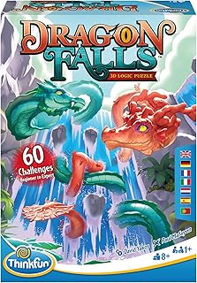 Thinkfun Dragon Falls Logic Games Brain Challenge and Stem Games for children aged 8 and over.. DIAYTAR NIGERIA: Where every search leads to affordable products delivered promptly across Nigeria.