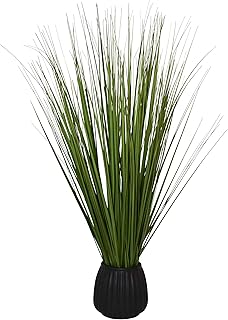 Foliage of artificial Table Artificial Elements, in a black ceramic vase, 29 \ ".. A world of products at your fingertips — thanks to DIAYTAR Nigeria.