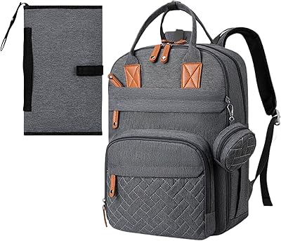 HomeLinkx Square - Changing Backpack with USB port, Baby Changing Backpack with Stroller straps, Elegant and Waterproof Take -all Backpack.. Shop smart and save with DIAYTAR NIGERIA's extensive product range and 5-8 day delivery guarantee.