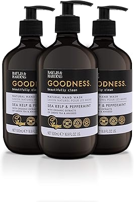 Baylis & Hardinge goodness hand cleaner with varech and mint, 500 ml.. Find more for less — only on DIAYTAR Nigeria.