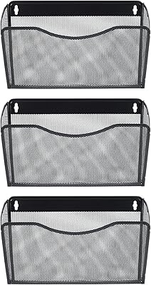 Wall holder in 3 bonita pockets, organizer of suspended office magazine files, support for office documents (black).. Shop efficiently with DIAYTAR NIGERIA, offering thousands of products at unbeatable prices delivered promptly.