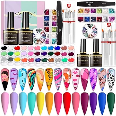 Safy Land Lot of 56 gel nail polish with 36.. Your shopping journey simplified with DIAYTAR NIGERIA's vast selection and budget-friendly shipping.