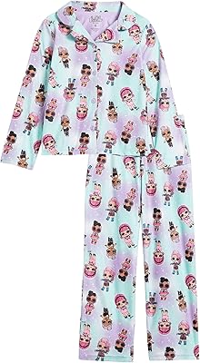 Set of buttoned pajamas on the front for girls l.o.l surprise! (package of 6).. From big brands to everyday basics — DIAYTAR Nigeria has you covered.