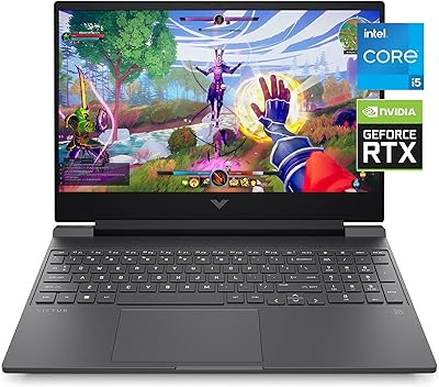 HP Victus 15, NVIDIA GeForce RTX 3050 Intel Core i5-12500h game laptop from 12th generation, 8 GB of RAM, SSD of 512 GB, FHD screen, Windows 11 Family, backlit keyboard, improved temperature (15-FA0025NR, 2022).. Unlock access to a wide range of products with DIAYTAR NIGERIA's affordable e-commerce platform.