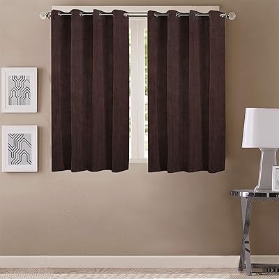 United polyester curtain queensliving, brown, 5 feet, pack of 2.. Shop with purpose at DIAYTAR NIGERIA and discover a world of products at budget-friendly prices.