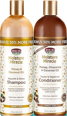 Moisture miracle nourish & shine shampoo 470 ml et repair & renew conditioner 470 ml.. Unlock access to a wide range of products with DIAYTAR NIGERIA's affordable e-commerce platform.