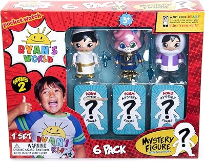 Set of 6 Ryan's World mystery figurines - Series 2.. Your ideal shopping partner, DIAYTAR NIGERIA offers extensive variety with reliable nationwide shipping.