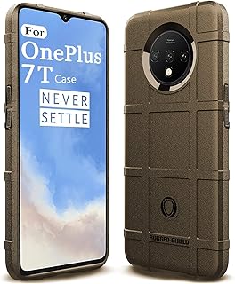 ONEPLUS 7T shell, RMCASE Heavy duty absorption of shock protection shell for OnePlus 7T (Brown).. DIAYTAR NIGERIA brings the market to your screen with thousands of affordable products delivered to your door.