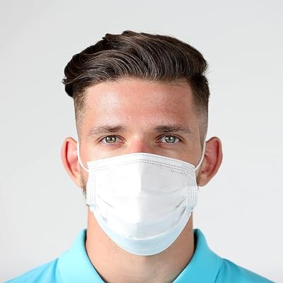 Luxury disposable facial mask with 3-layers for adults and adolescents, Disposan-dushing disposable oral mask with 3 layers, 50 pieces in a box by Yamak.. From daily needs to rare finds, DIAYTAR Nigeria brings it to your door.