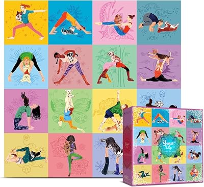 Antelope - Yoga dog puzzle pose of yoga for women - 500 high resolution rooms, matt finish, smooth border, dust -free leisure animals (yoga yoga pose) yoga).. DIAYTAR NIGERIA delivers on our promise of variety, affordability, and prompt nationwide service.