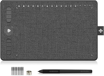 Jamon M1230 Graphic Drawing Table with Multimedia Type -C Multimedia Keys - 12 -inch digital tablet for Windows, Mac and Android - (textured gray).. Your shopping dreams realized through DIAYTAR NIGERIA's affordable platform with reliable delivery times.
