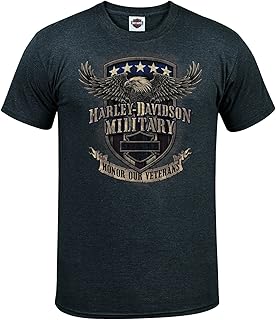 Harley Davidson Men's military t -shirt for men - world tour | support veterans.. Experience the joy of discovery with DIAYTAR NIGERIA's vast catalog and nationwide affordable delivery.