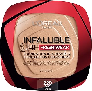 Fresh Wear infallible foundation of L'Oréal Paris, held 24 hours, sand, 0.31 Oz.. Experience shopping without limits at DIAYTAR NIGERIA, where affordability meets convenience in just days.