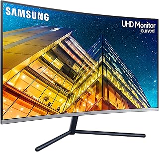 Curved monitor Samsung U32R590 4K UHD 32 inch, 3840 x 2160, UHD, Port D, Dark Blue Gray.. Experience shopping without stress at DIAYTAR NIGERIA's comprehensive and budget-friendly platform.